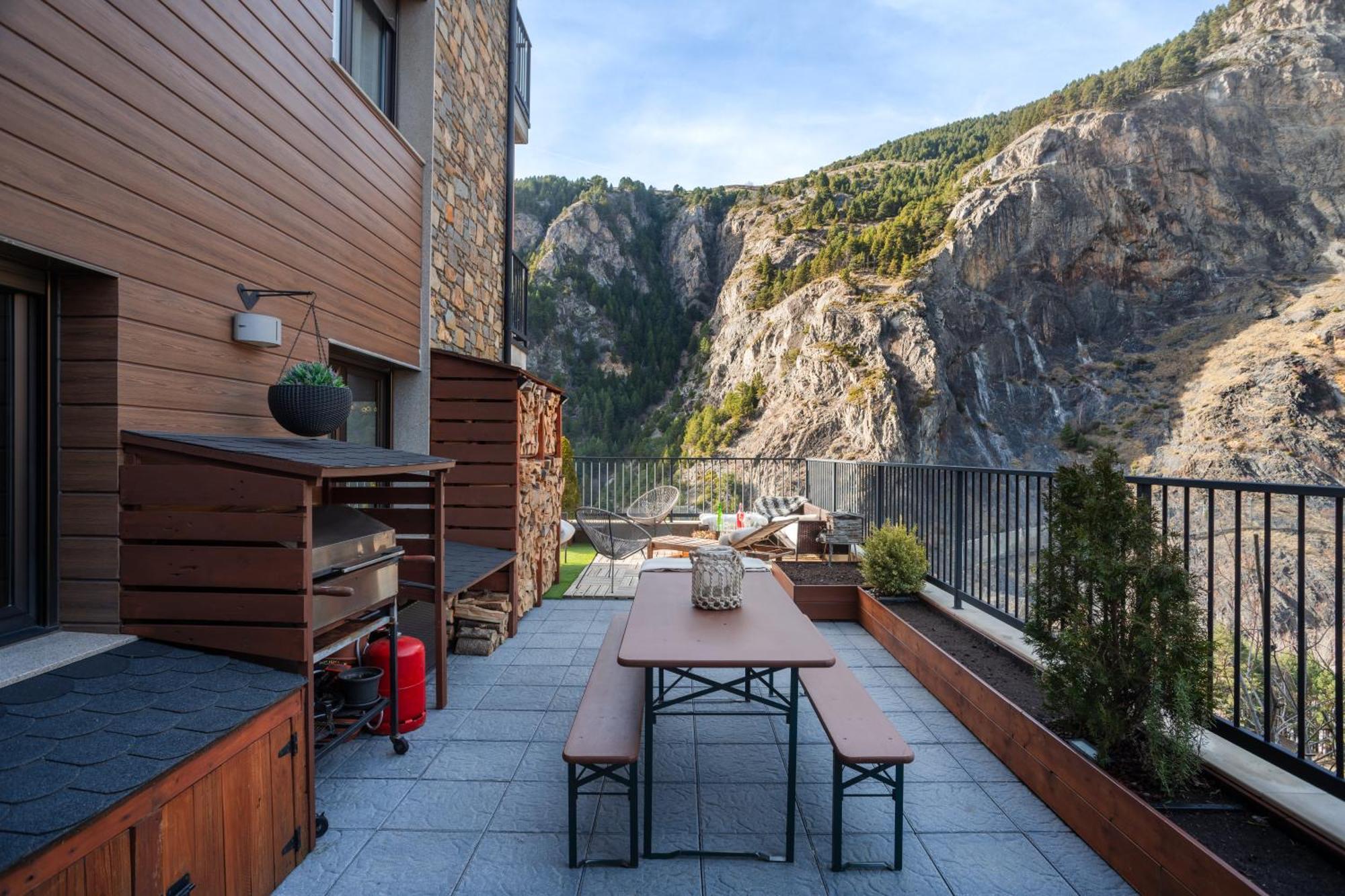 Unique 57M2 Terraza Bbq Vista Magica10 Daire Canillo Dış mekan fotoğraf
